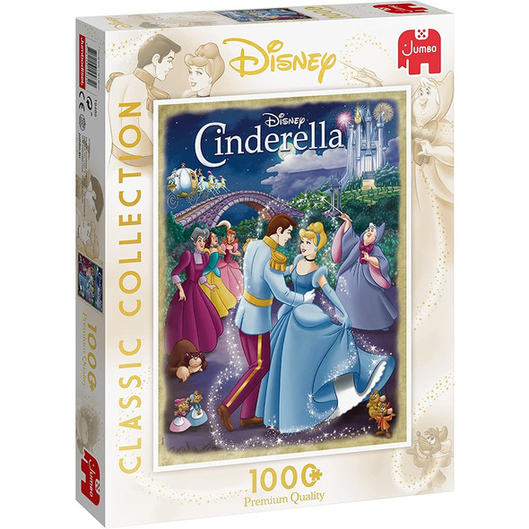 Jumbo Disney Classic Collection - Cinderella - 1000 Piece Jigsaw Puzzle