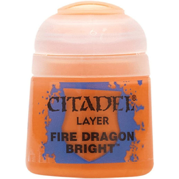 Games Workshop - Citadel Colour Layer: Fire Dragon Bright (12ml) Paint