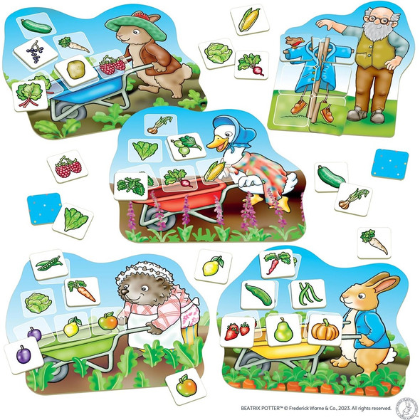 Orchard Toys Peter Rabbit Veg Patch Lotto