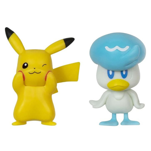 Pokémon Battle Figure 2-Pack: Quaxly & Pikachu