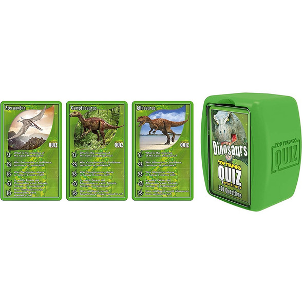Dinosaurs Top Trumps Quiz Game
