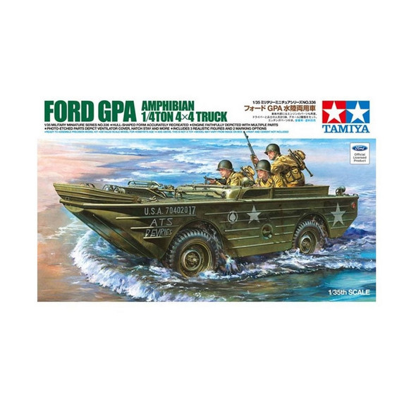 Tamiya 35336 Ford GPA Amphibian 4x4 Truck 1:35 Model Kit