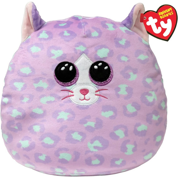 TY Squishy Beanie - Cassidy Cat 10"