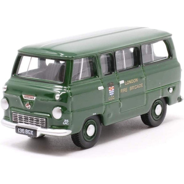 Oxford Diecast Ford 400E Minibus London Fire