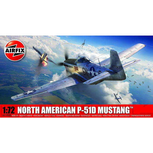 Airfix A01004B North American P-51D Mustang 1:72 Model Kit