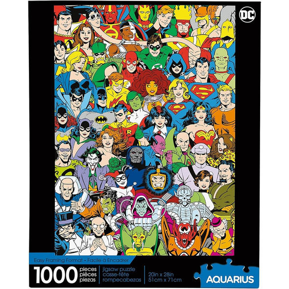 DC Comics Vintage 1000 Piece Jigsaw Puzzle