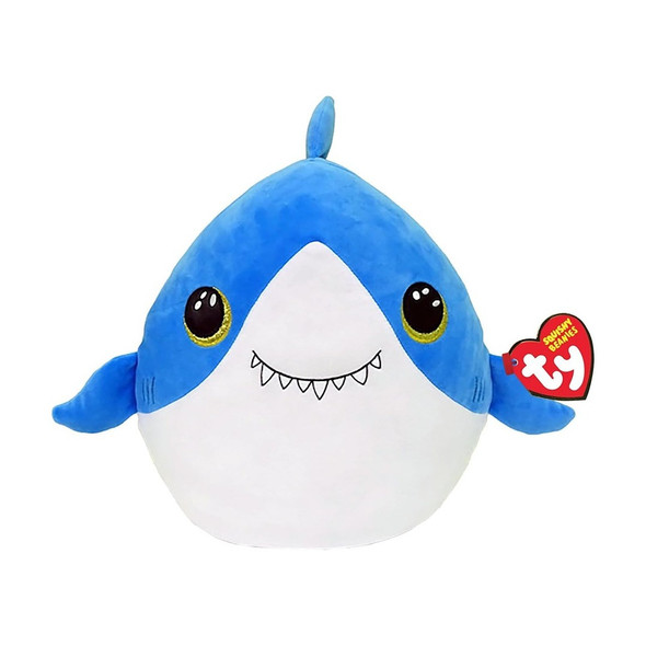 TY Squishy Beanie Finsley the Shark 10"