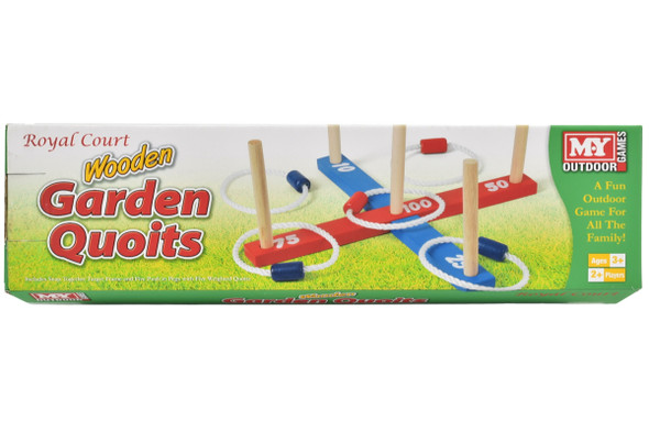 M.Y Wooden Garden Quoits Play Set