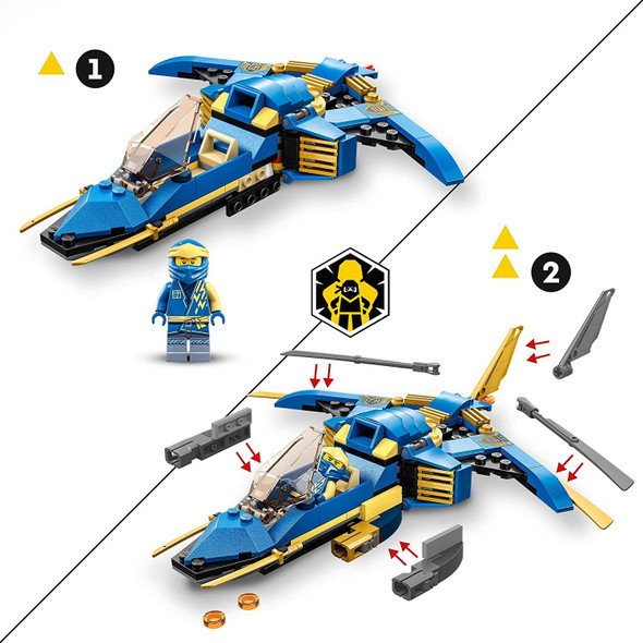 LEGO 71784 Ninjago Jay's Lightning Jet Evo