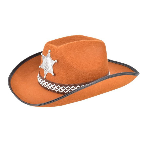 Wild West Brown Cowboy Hat