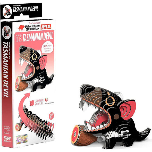 EUGY Tasmanian Devil 3D Craft Kit