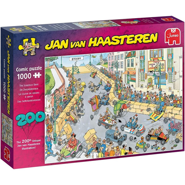 Jan van Haasteren The Soapbox Race 1000 Piece Jigsaw Puzzle