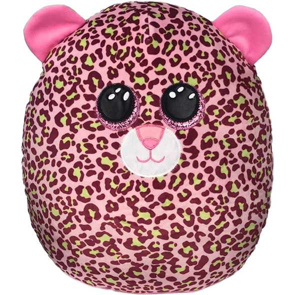 TY Lainey Leopard Squish-A-Boo 14"
