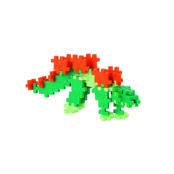 Plus Plus Tube Stegosaurus 100 Piece Construction Building Set