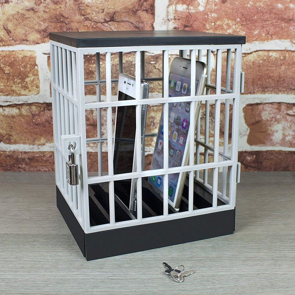 Mobile Phone Jail Prison With Padlock - Lock Away Phones for Family Time!