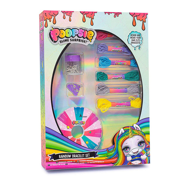 Poopsie Unicorn Surprise - Glitter Rainbow Jewellery & Bracelet Set