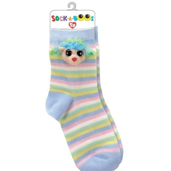 TY Rainbow the Poodle Socks