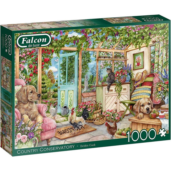 Falcon De Luxe Conservatory Window 1000 Piece Jigsaw Puzzle