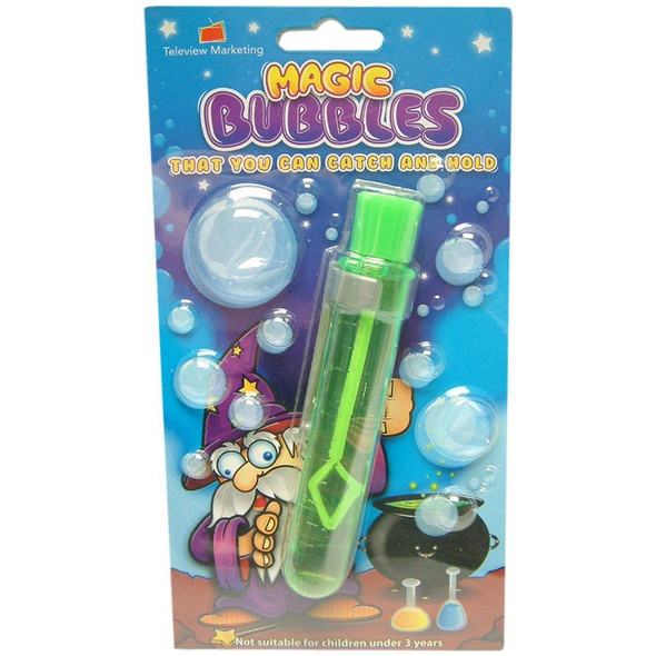 Magic Bubbles That You Can Hold Single Pack