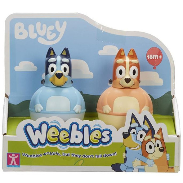 Bluey Weebles Twin Figure Pack (One Supplied)