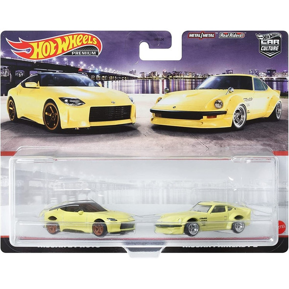 Hot Wheels Premium 2-Pack Nissan Z Proto Fairlady 1:64 Diecast Car