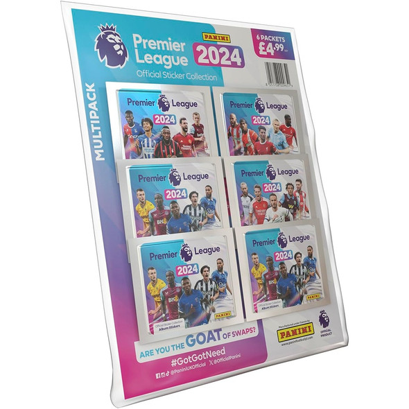 Premier League 2023/24 Sticker Collection Multipack