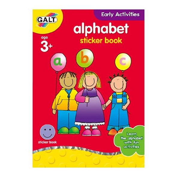 Galt Home Learning Alphabet Sticker Books
