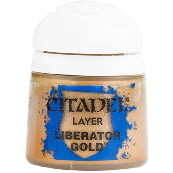 Games Workshop - Citadel Colour Layer: Liberator Gold (12ml) Paint