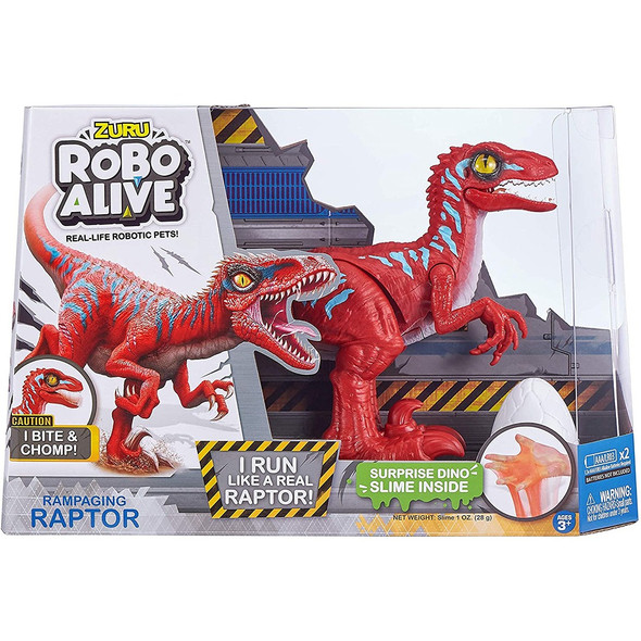 Zuru Robo Alive Rampaging Raptor - Red