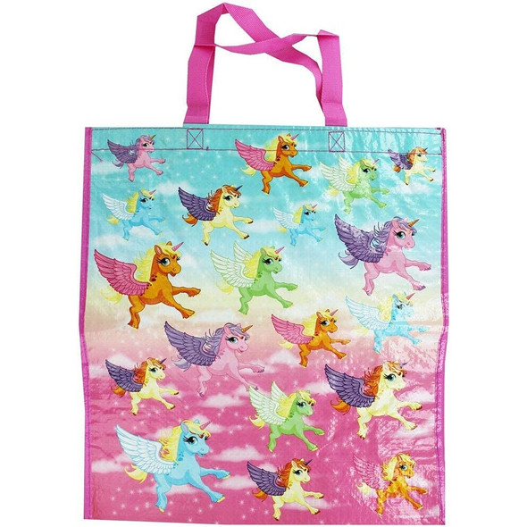 Unicorn Fantasia Woven Shopping Bag