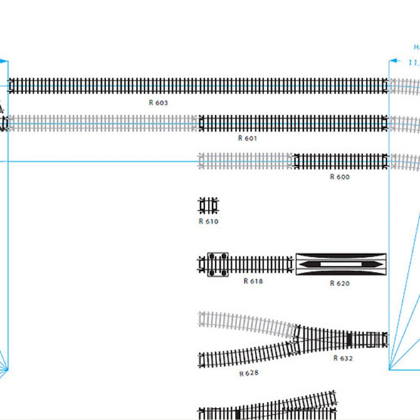 Hornby R603 - Long Straight