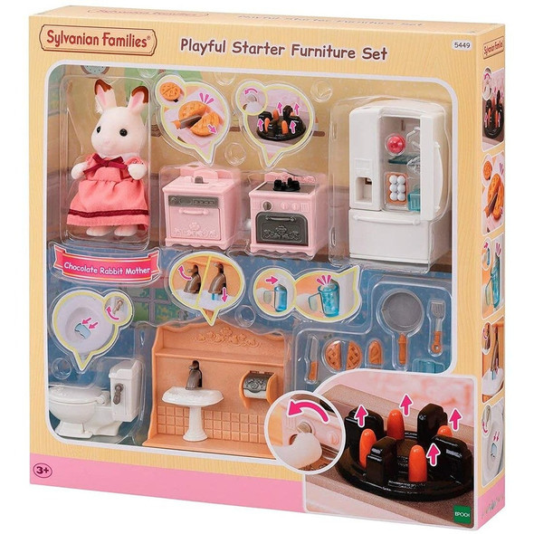 Sylvanian Families Playful Starter Furniture Set