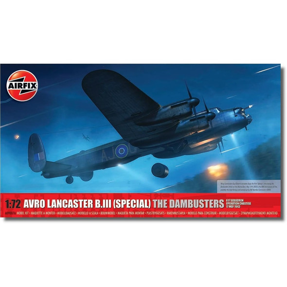 Airfix Avro Lancaster B.Iii (Special) 'The Dambusters' 1:72 Model Kit