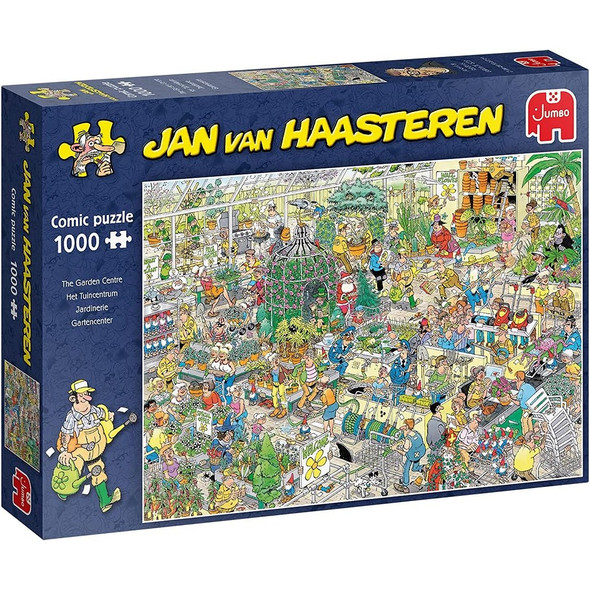 Jan Van Haasteren Garden Centre 1000 Piece Jigsaw Puzzle