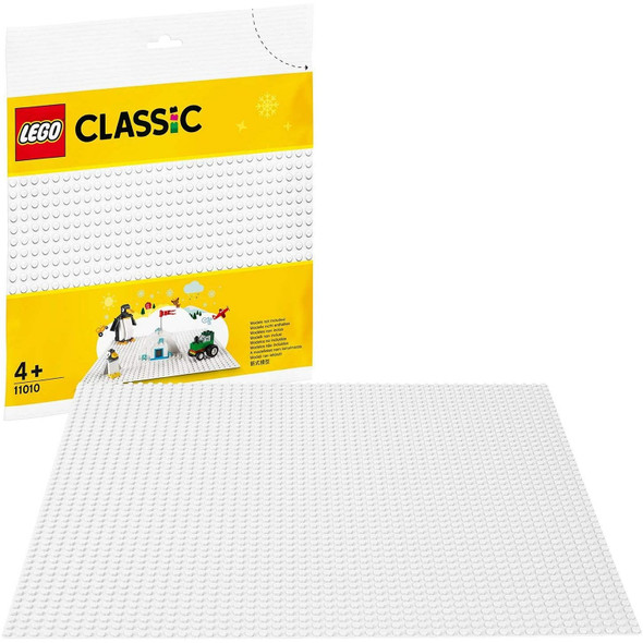 LEGO 11010 Classic White Baseplate - 25CM X 25 CM