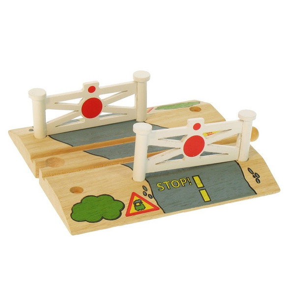 Bigjigs Wooden Railway Level Crossing