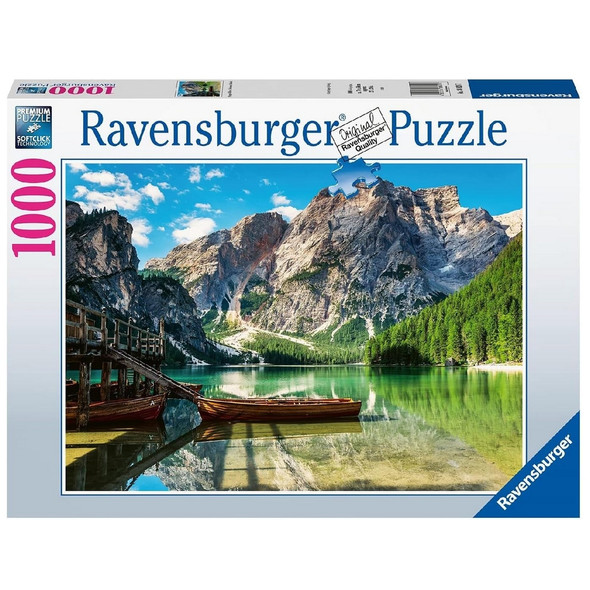 Ravensburger Prags Lake South Tirol 1000 Piece Jigsaw Puzzle