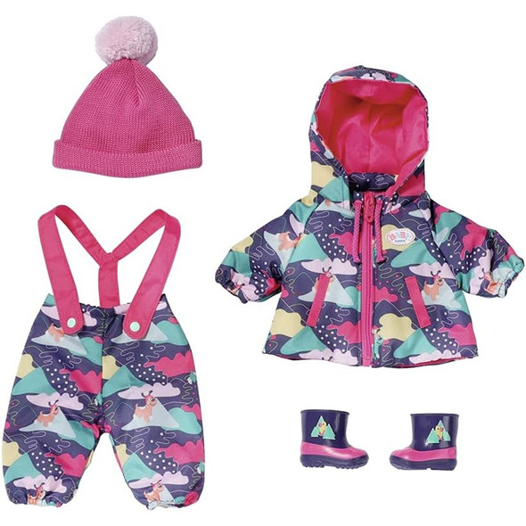 Baby Born Deluxe Patterned Snowsuit Outfit for 43cm Dolls