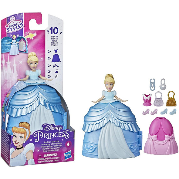 Disney Princess Secret Styles Fashion Surprise (One Supplied)