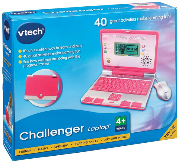 Vtech Challenger Laptop Pink