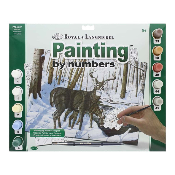 Paint by Number Set Adult Large - Winter Bliss