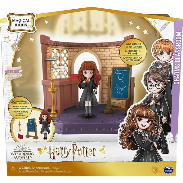 Wizarding World Magical Minis Charms Classroom with Exclusive Hermione Granger Figure