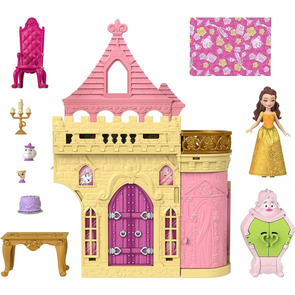 Disney Princess Small Dolls Belle's Magical Castle