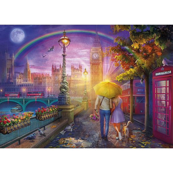 Gibsons 1000 Piece Romance On The River  Jigsaw Puzzle