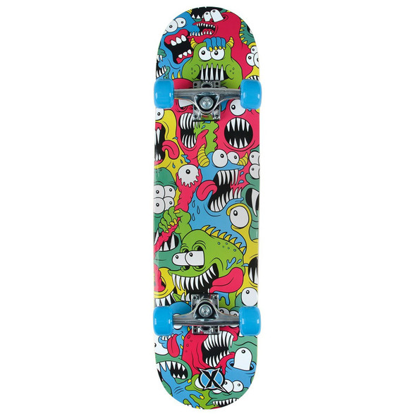 Xootz Double Kick Trick Chomper Skateboard