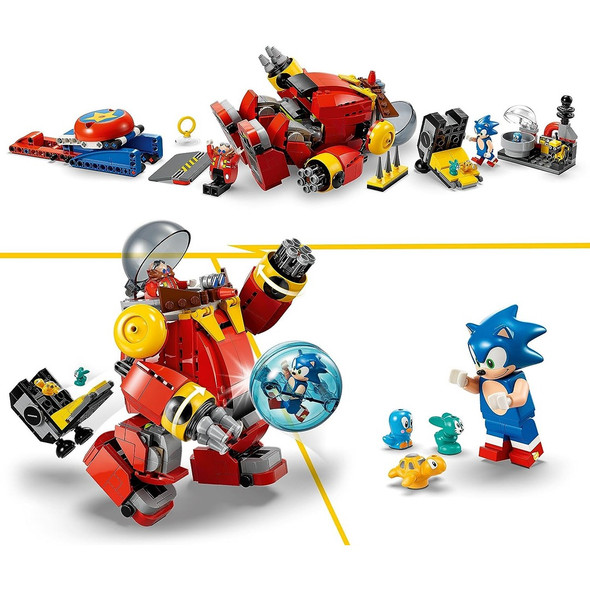 LEGO 76993 Sonic the Hedgehog Sonic vs. Dr. Eggman's Death Egg Robot