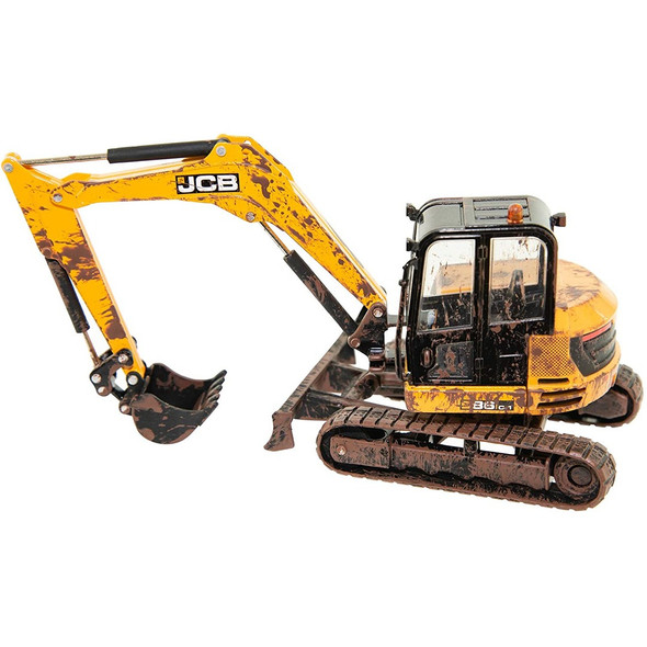 Britains 43279 Muddy Jcb Midi Excavator