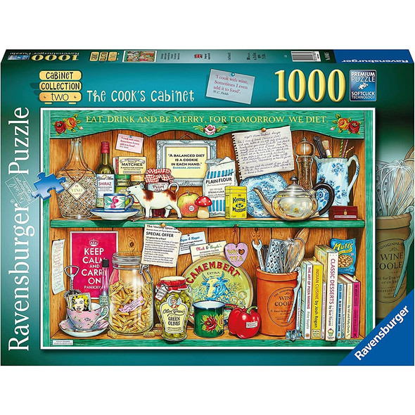 Ravensburger The Cook's Cabinet 1000 Piece Jigsaw Puzzle
