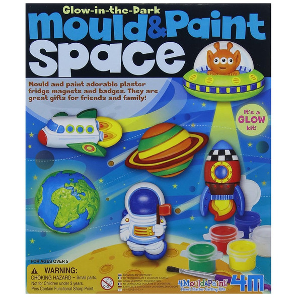 Great Gizmos 4M Mould and Paint Glow Space