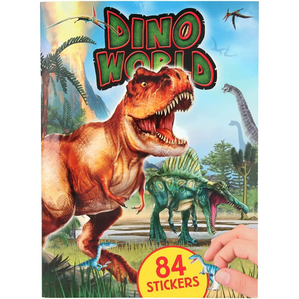 Dino World With Puffy Stickers